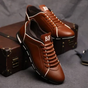 Men's Fashion Casual Shoes Gentlemen's Four Seasons Banquet Sports Shoes Wear Resistant Comfortable Flat Shoes