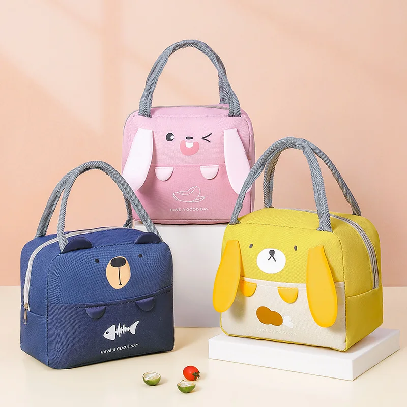 Insulated Thermal Canvas Lunch Bag with Leakproof Aluminum Foil Lining 11 Insulated Thermal Canvas Lunch Bag with Leakproof Aluminum Foil Lining