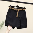 black with belt