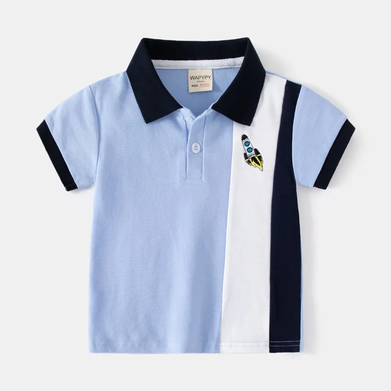 Formal Polo Shirts for Kids Polos Boy Toddler Clothes Party White Dinosaur Gentleman Shirt Summer Tops 2/4/6/7 Years 11 Formal Polo Shirts for Kids Polos Boy Toddler Clothes Party White Dinosaur Gentleman Shirt Summer Tops 2/4/6/7 Years - Image 9
