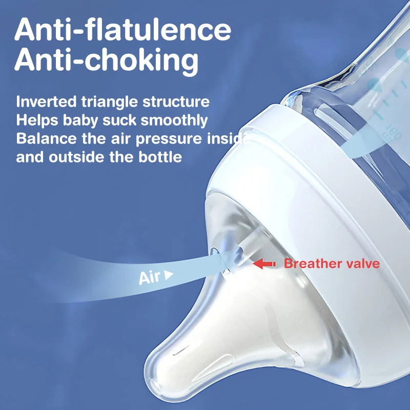 Baby Bottles Newborn Wide-caliber Nursing Glass Bottles Anti-flatulence Milk Feeding Bottles Infant 0-3 Month BPA Free 16 Baby Bottles Newborn Wide-caliber Nursing Glass Bottles Anti-flatulence Milk Feeding Bottles Infant 0-3 Month BPA Free - Image 2