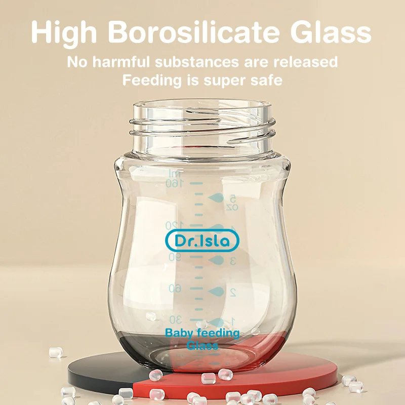Baby Bottles Newborn Wide-caliber Nursing Glass Bottles Anti-flatulence Milk Feeding Bottles Infant 0-3 Month BPA Free 18 Baby Bottles Newborn Wide-caliber Nursing Glass Bottles Anti-flatulence Milk Feeding Bottles Infant 0-3 Month BPA Free - Image 4