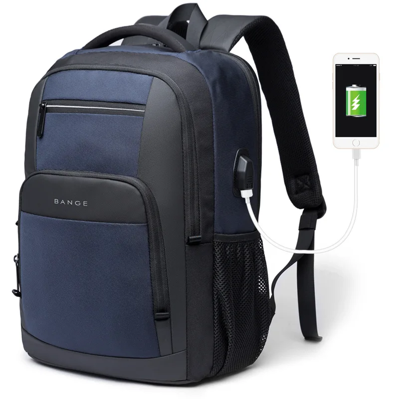 Bange Waterproof Man Backpack Resistant Business Backpack Men Travel Notebook Laptop Backpack Bags 15.6 inch Male Mochila Teen 17 Bange Waterproof Man Backpack Resistant Business Backpack Men Travel Notebook Laptop Backpack Bags 15.6 inch Male Mochila Teen - Image 2