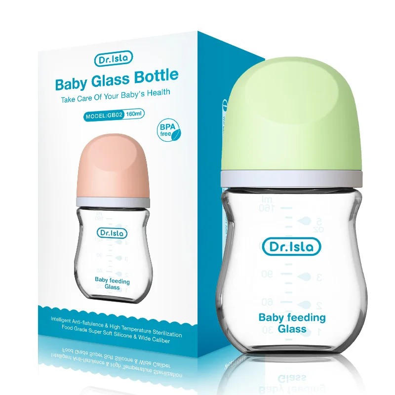 Baby Bottles Newborn Wide-caliber Nursing Glass Bottles Anti-flatulence Milk Feeding Bottles Infant 0-3 Month BPA Free 21 Baby Bottles Newborn Wide-caliber Nursing Glass Bottles Anti-flatulence Milk Feeding Bottles Infant 0-3 Month BPA Free - Image 7