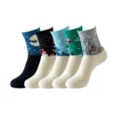 5 Pairs W-Christmas