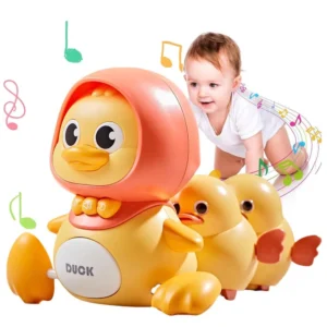Baby Crawling Toys with Music Early Learning Development Interactive Walking Toy Infant Learn to Walk for Kids
