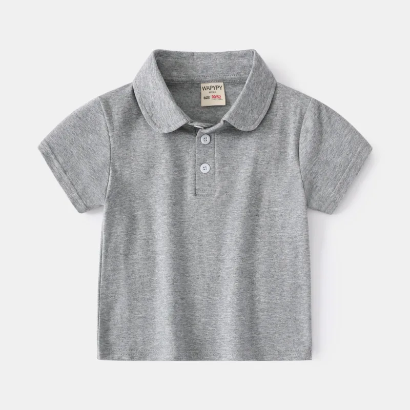 Formal Polo Shirts for Kids Polos Boy Toddler Clothes Party White Dinosaur Gentleman Shirt Summer Tops 2/4/6/7 Years 9 Formal Polo Shirts for Kids Polos Boy Toddler Clothes Party White Dinosaur Gentleman Shirt Summer Tops 2/4/6/7 Years - Image 7