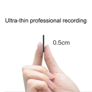 Ultra-Thin Digital Voice Recorder & Sound-Activated Dictaphone