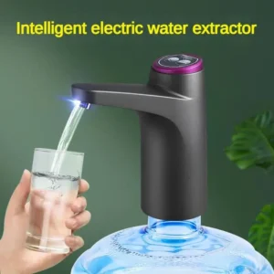 Portable 5-Gallon Water Dispenser With USB Charging-Automatic Electric Pump Suitable For Home Office And Outdoor Use