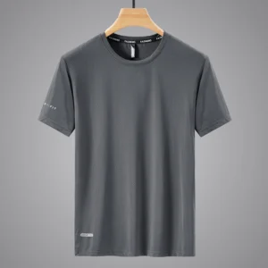 Quick Dry Sport T Shirt Men'S 2024 Short Sleeves Summer Casual White Plus OverSize 6XL 7XL 8XL 9XL Top Tees GYM Tshirt Clothes