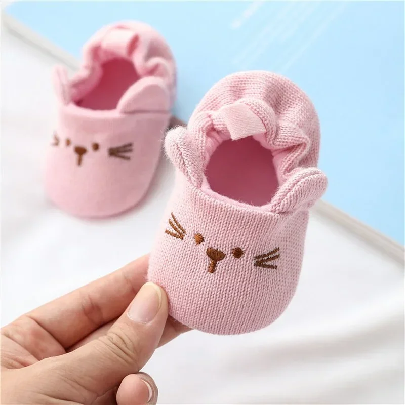 Newborn Baby Crib Shoes Boys Girls Casual First Walker Cute Animal Ear Soft Soles Anti-Slip Toddler Flat Shoes for 0-18 Months 13 Newborn Baby Crib Shoes Boys Girls Casual First Walker Cute Animal Ear Soft Soles Anti-Slip Toddler Flat Shoes for 0-18 Months - Image 2