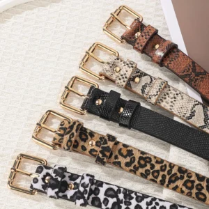 Belt for Women, Simple, Elegant, Versatile and Trendy Jeans, Fashionable and Personalized Student Decoration
