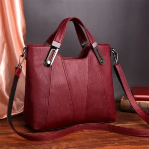 Brand Luxury Handbags Women Bags Designer PU Leather Handbag Leisure Crossbody Bags for Women 2021 New Lady Shoulder Bag Tote