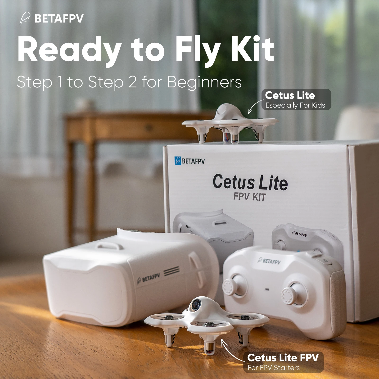 BETAFPV Cetus Lite FPV Kit RC Quadcpoter Drones Boy's Gift TOY 18 BETAFPV Cetus Lite FPV Kit RC Quadcpoter Drones Boy's Gift TOY - Image 5