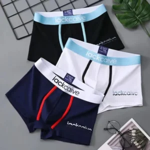 3Pcs Men's Breathable Boxers — Men's Comfortable Cotton Underwear